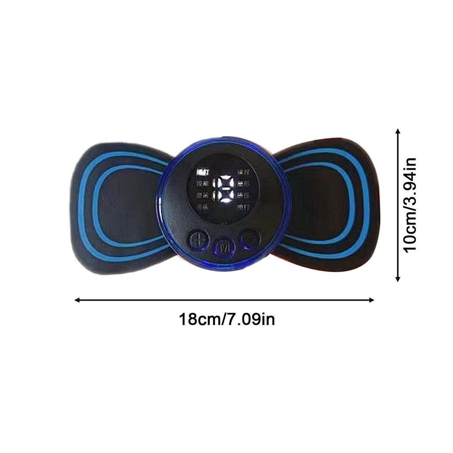 Rechargeable Mini Electric Massager with Multiple Modes for Daily Relaxation